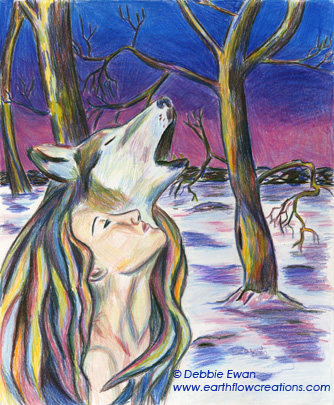 Wolf goddess