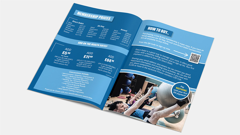 Live Active Membership Booklet