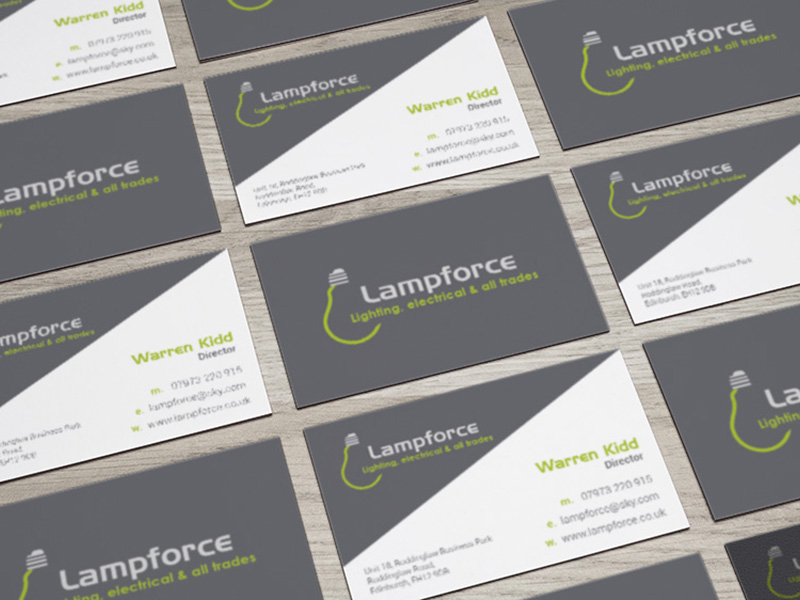 Lampforce Logo Design